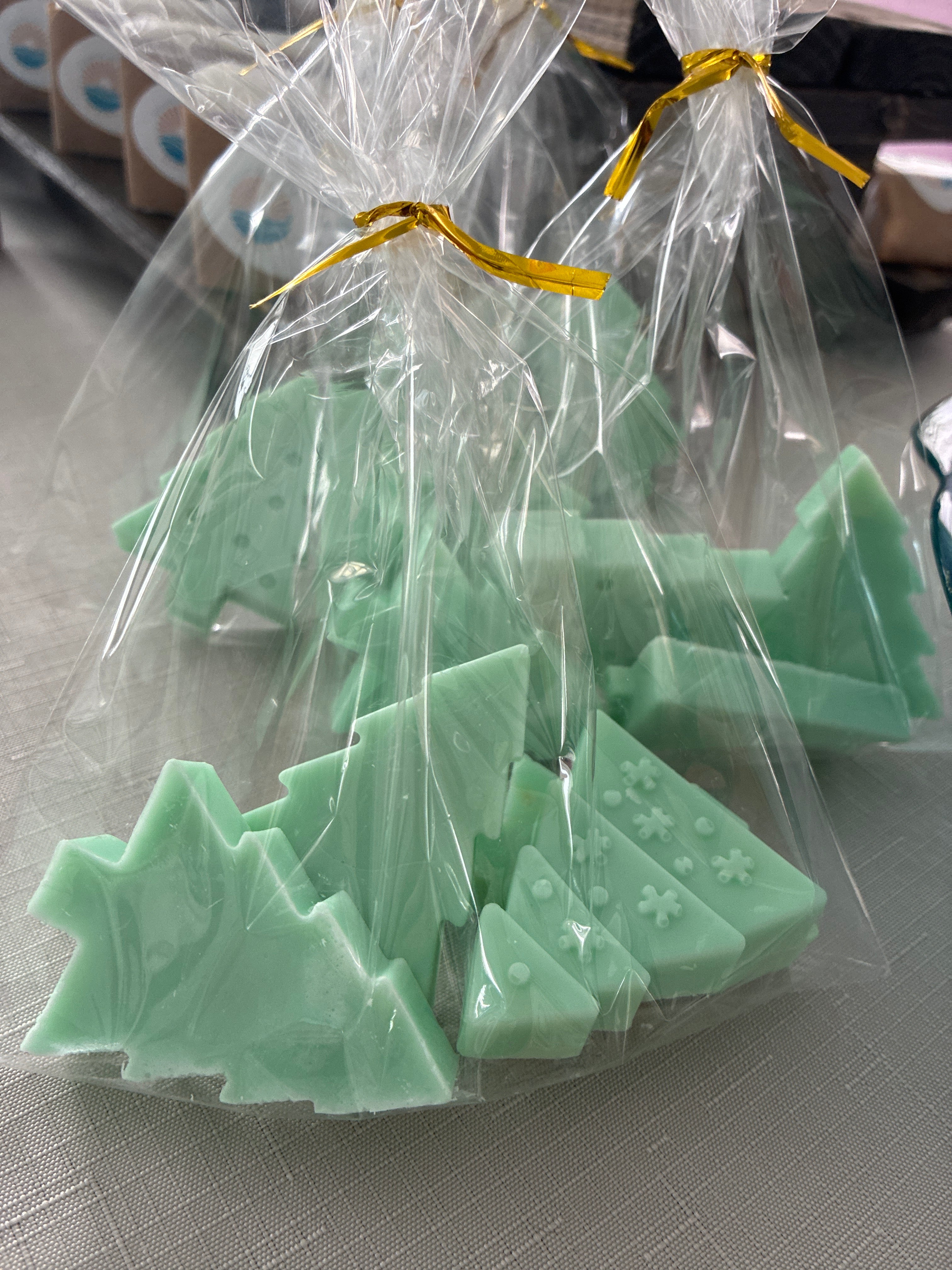 Tree soap bags