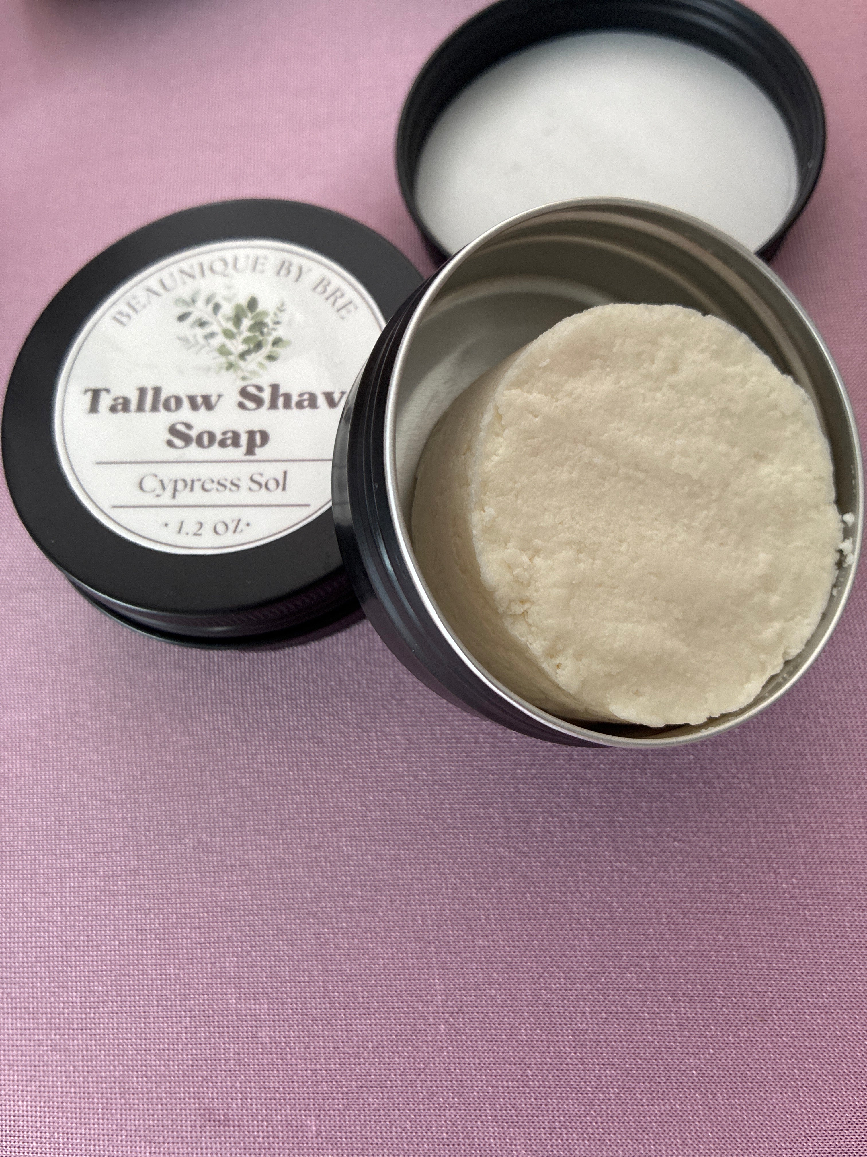 Tallow shave soap