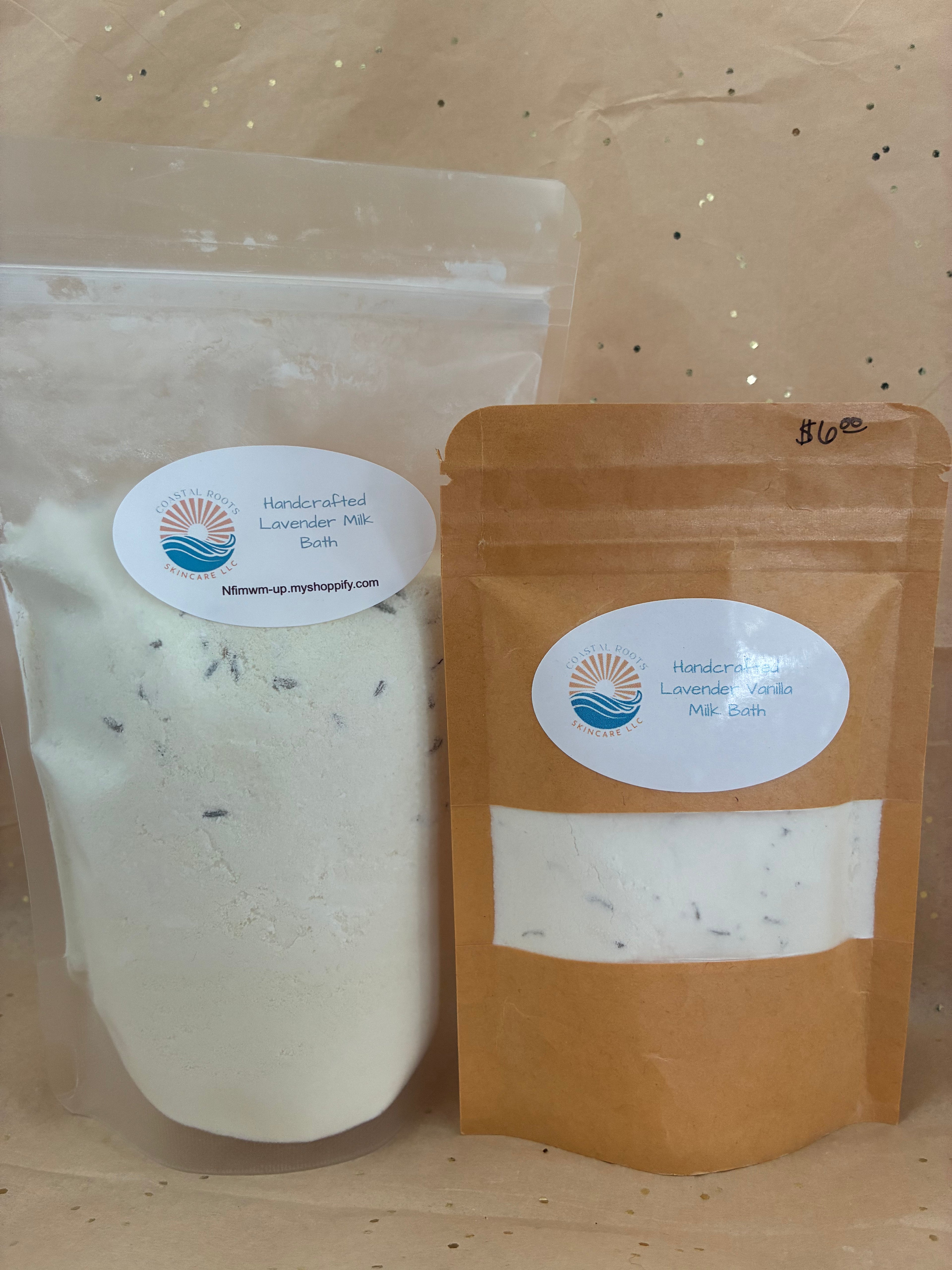 Lavender milk bath 2oz
