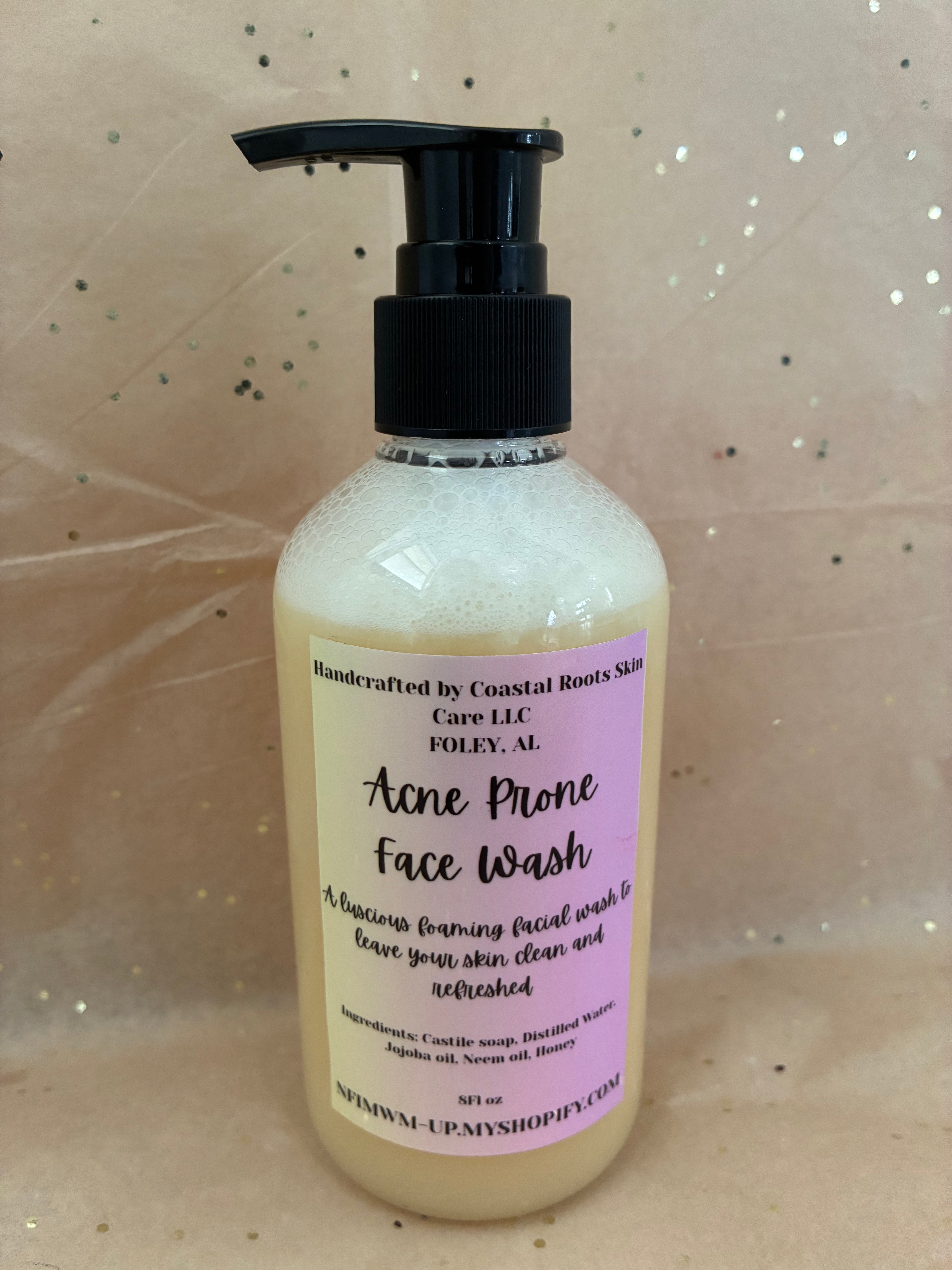 Acne prone face wash