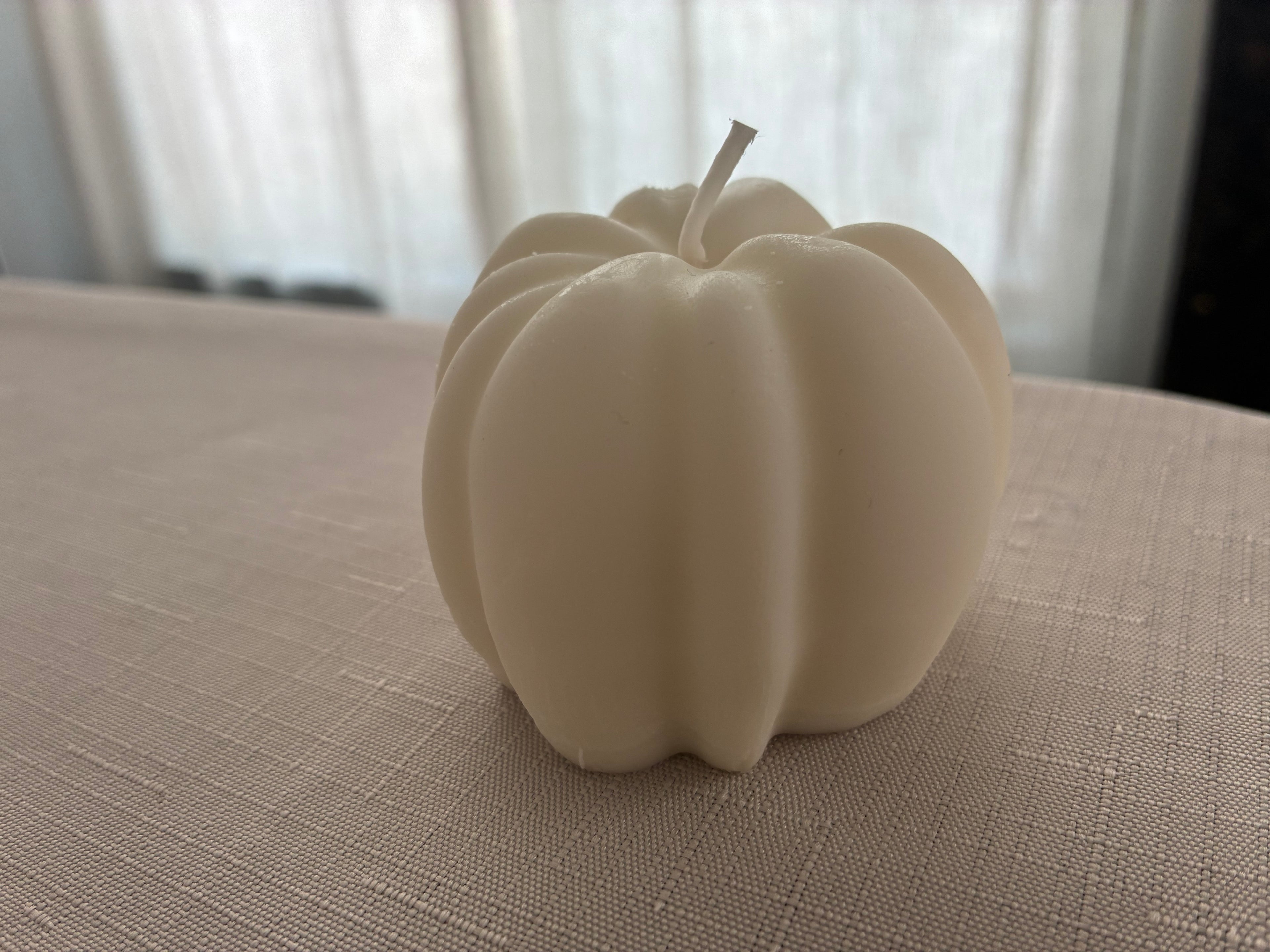 Mini pumpkin candles